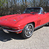 1966 Red Corvette Convertible